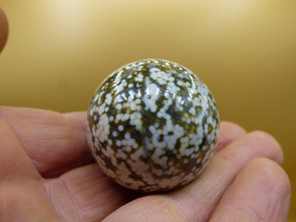 8 Adern Ocean Jaspis Orbicular weiß grün Edelstein Kugel Natur Heilstein Deko Kristall Geschenk Er Sie Mann Frau Haus Wohnung Energie Selten