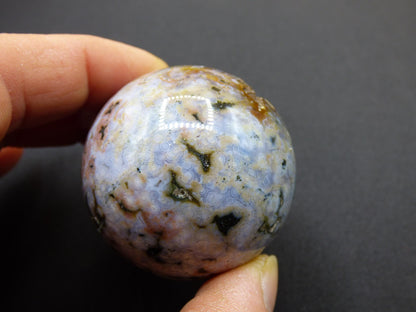 8 Adern Ocean Jaspis Orbicular - Edelstein Kugel Natur Heilstein Deko Kristall Geschenk Er Sie Mann Frau Haus Wohnung Energie Selten