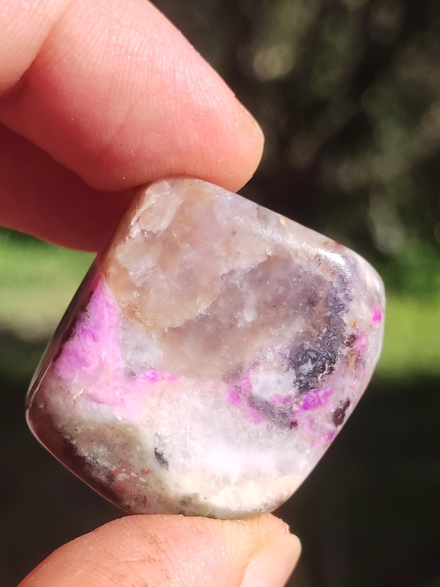 Sugilite - collector's decoration healing stone purple palm stone rarity meditation energy gemstone crystal investment natural unique