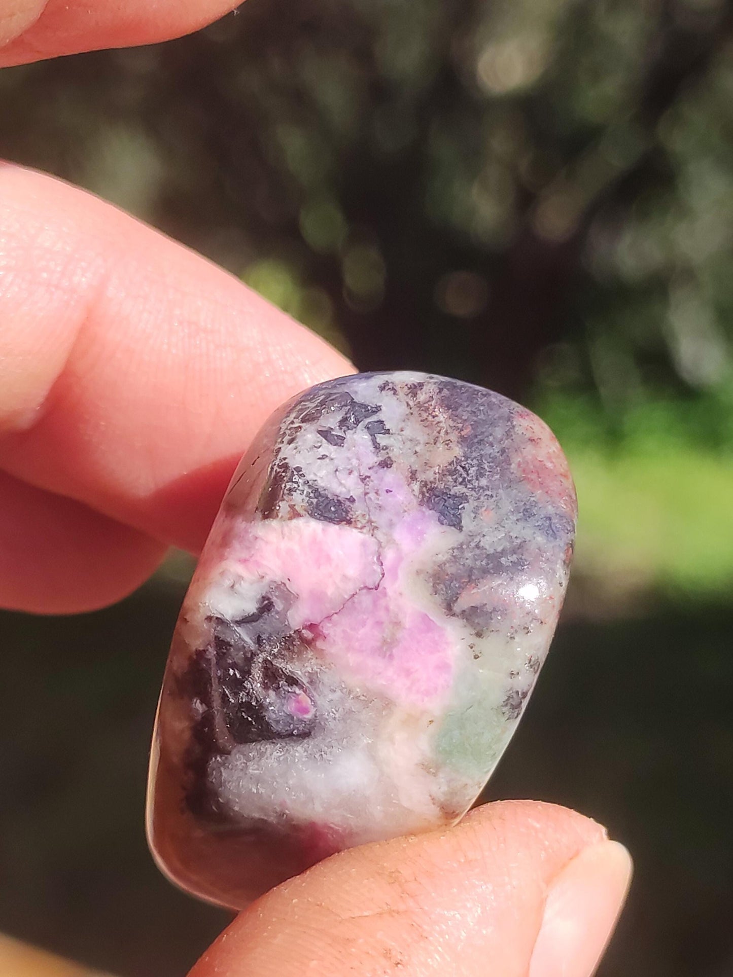 Sugilite - collector's decoration healing stone purple palm stone rarity meditation energy gemstone crystal investment natural unique