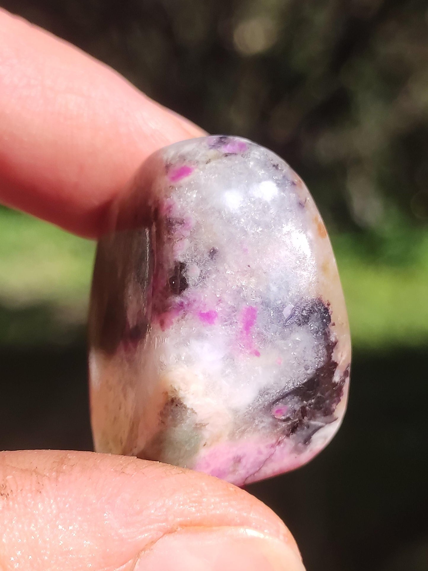 Sugilite - collector's decoration healing stone purple palm stone rarity meditation energy gemstone crystal investment natural unique
