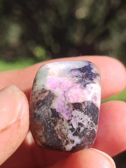 Sugilite - collector's decoration healing stone purple palm stone rarity meditation energy gemstone crystal investment natural unique