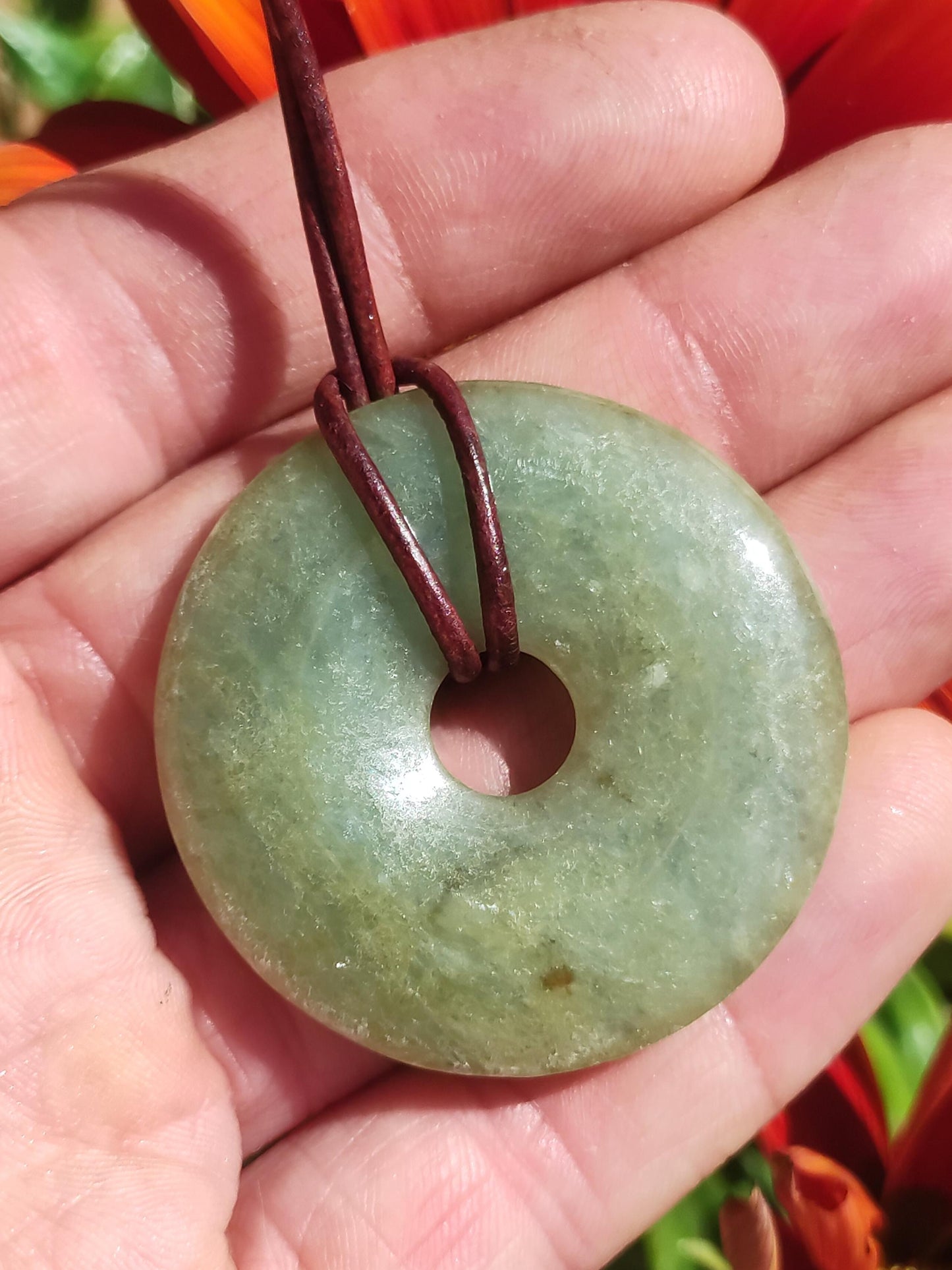 40mm Birmanie Jade *Rarité* ~ Collier de pierres précieuses Homme Femme Nature Pierre de guérison Puissance Énergie Rareté Cristal He She Pendentif Nature Cadeau Vert
