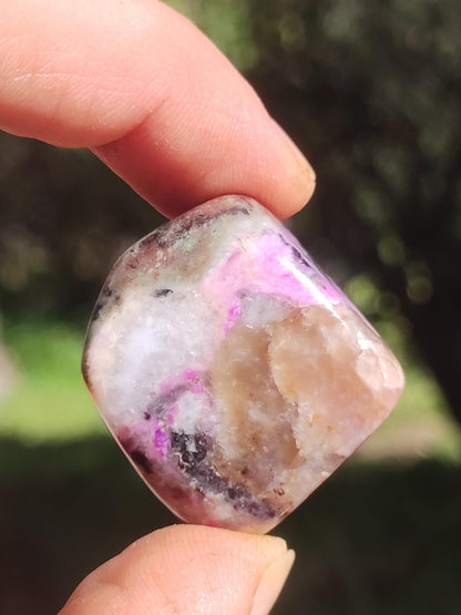 Sugilite - collector's decoration healing stone purple palm stone rarity meditation energy gemstone crystal investment natural unique