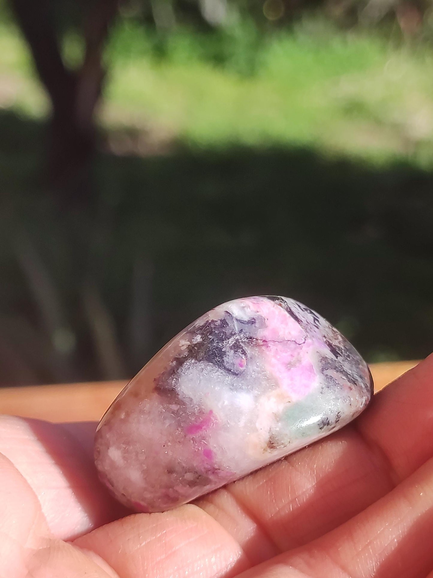 Sugilite - collector's decoration healing stone purple palm stone rarity meditation energy gemstone crystal investment natural unique