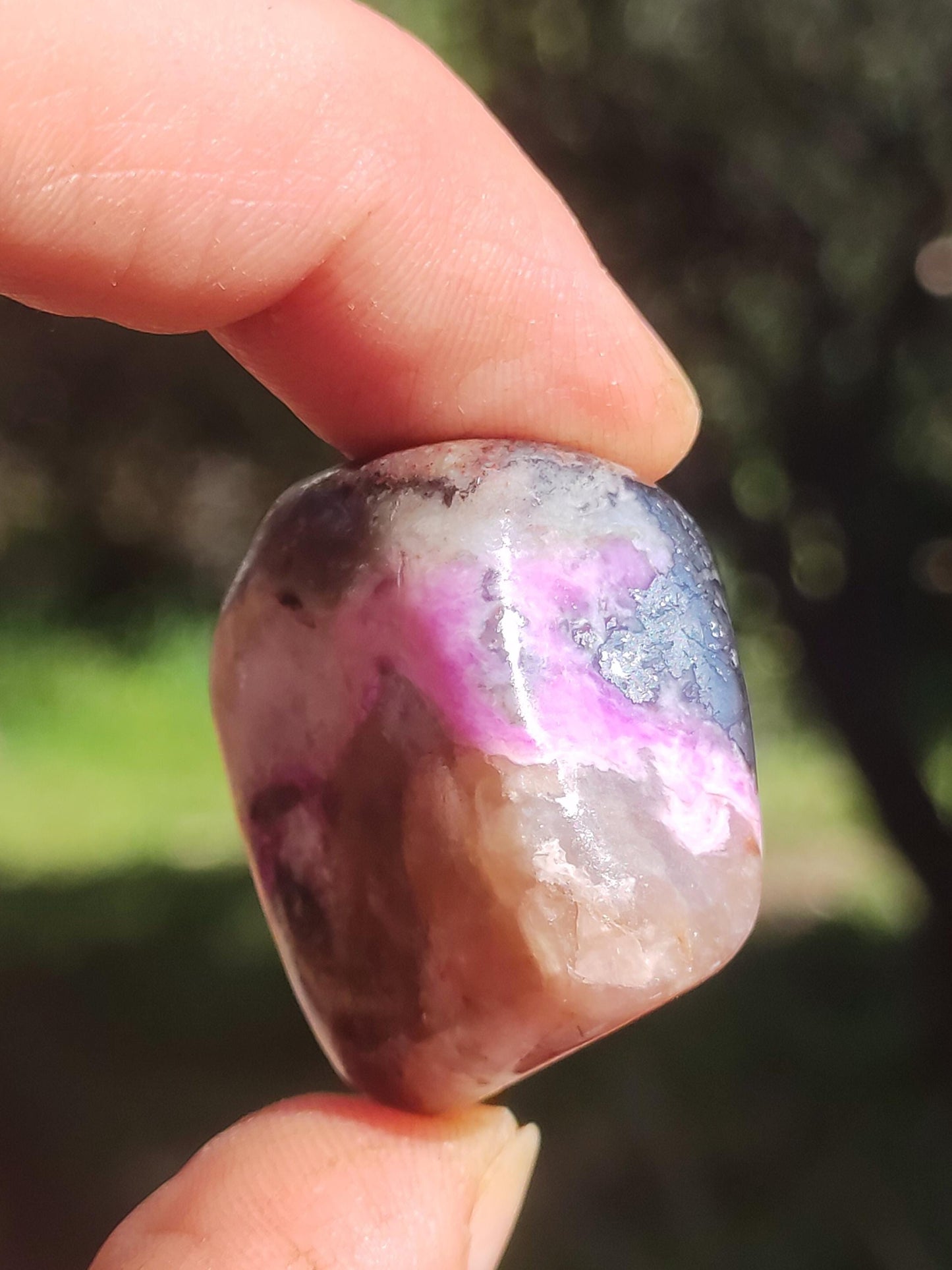 Sugilite - collector's decoration healing stone purple palm stone rarity meditation energy gemstone crystal investment natural unique