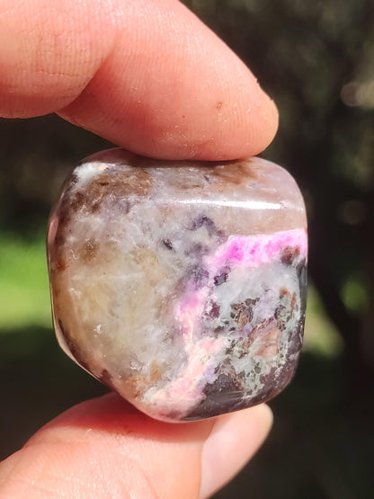 Sugilite - collector's decoration healing stone purple palm stone rarity meditation energy gemstone crystal investment natural unique
