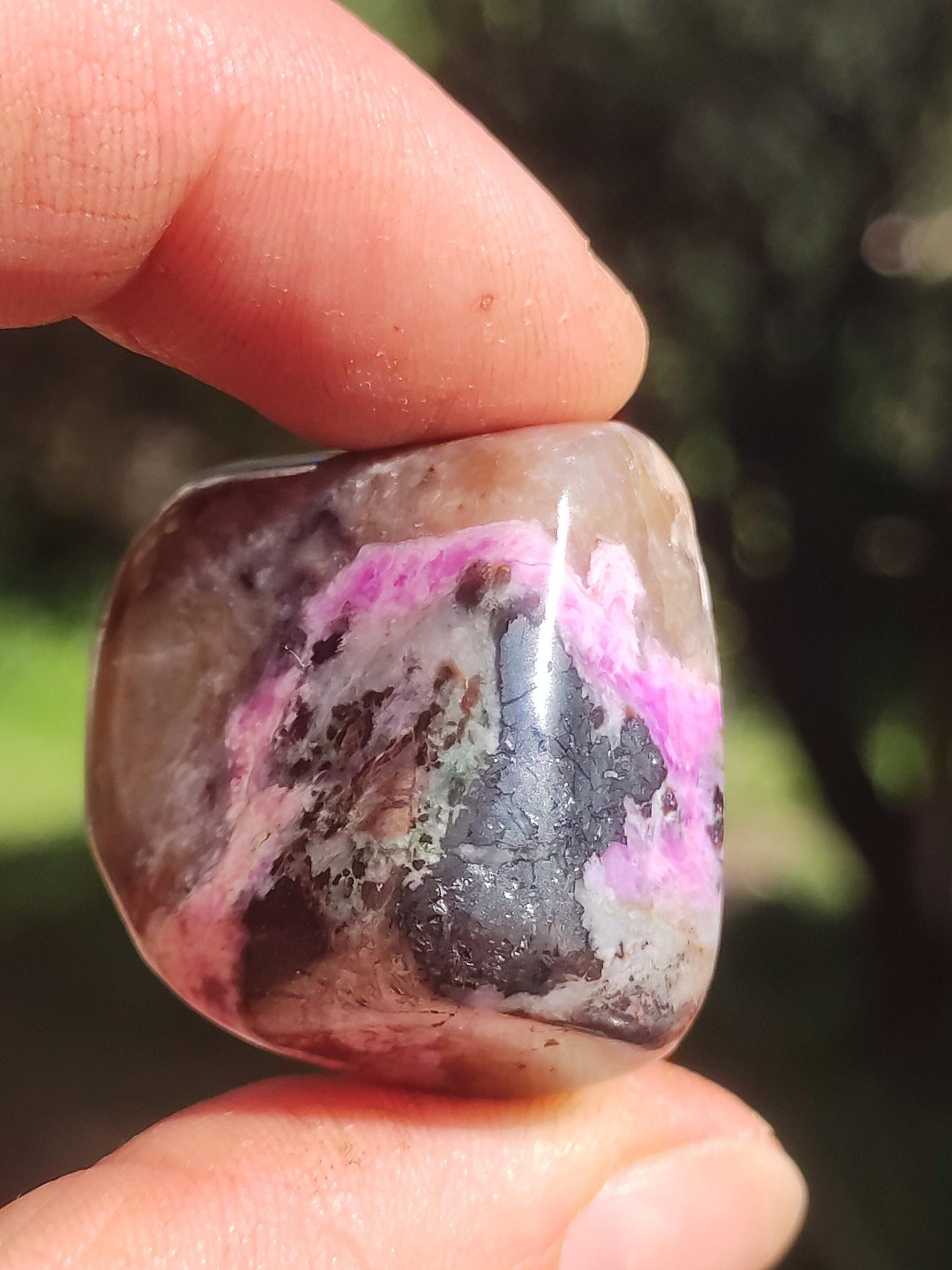 Sugilite - collector's decoration healing stone purple palm stone rarity meditation energy gemstone crystal investment natural unique
