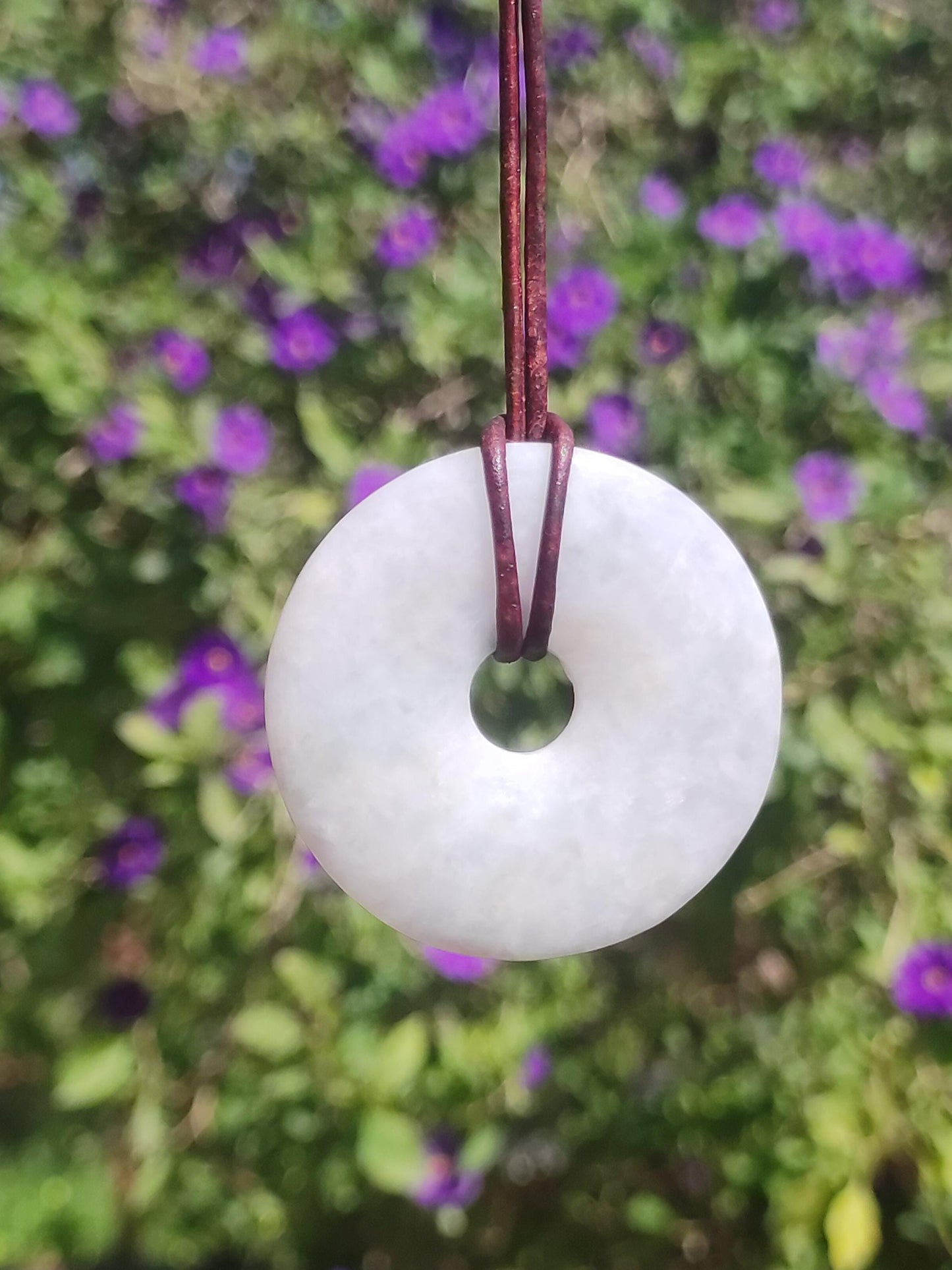 40mm Birmanie Jade *Rarité* ~ Collier de pierres précieuses Homme Femme Nature Pierre de guérison Puissance Énergie Rareté Cristal He She Pendentif Nature Cadeau Vert
