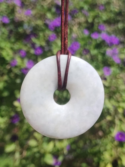 40mm Birmanie Jade *Rarité* ~ Collier de pierres précieuses Homme Femme Nature Pierre de guérison Puissance Énergie Rareté Cristal He She Pendentif Nature Cadeau Vert