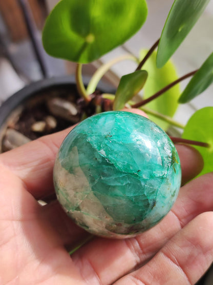 Chrysocoll Quantum Quattro AAA Sphere ~ Magic Gemstone Ball Massage &amp; Decoration Crystal Meditation Healing Stone Rarity Collector Chrysocolla