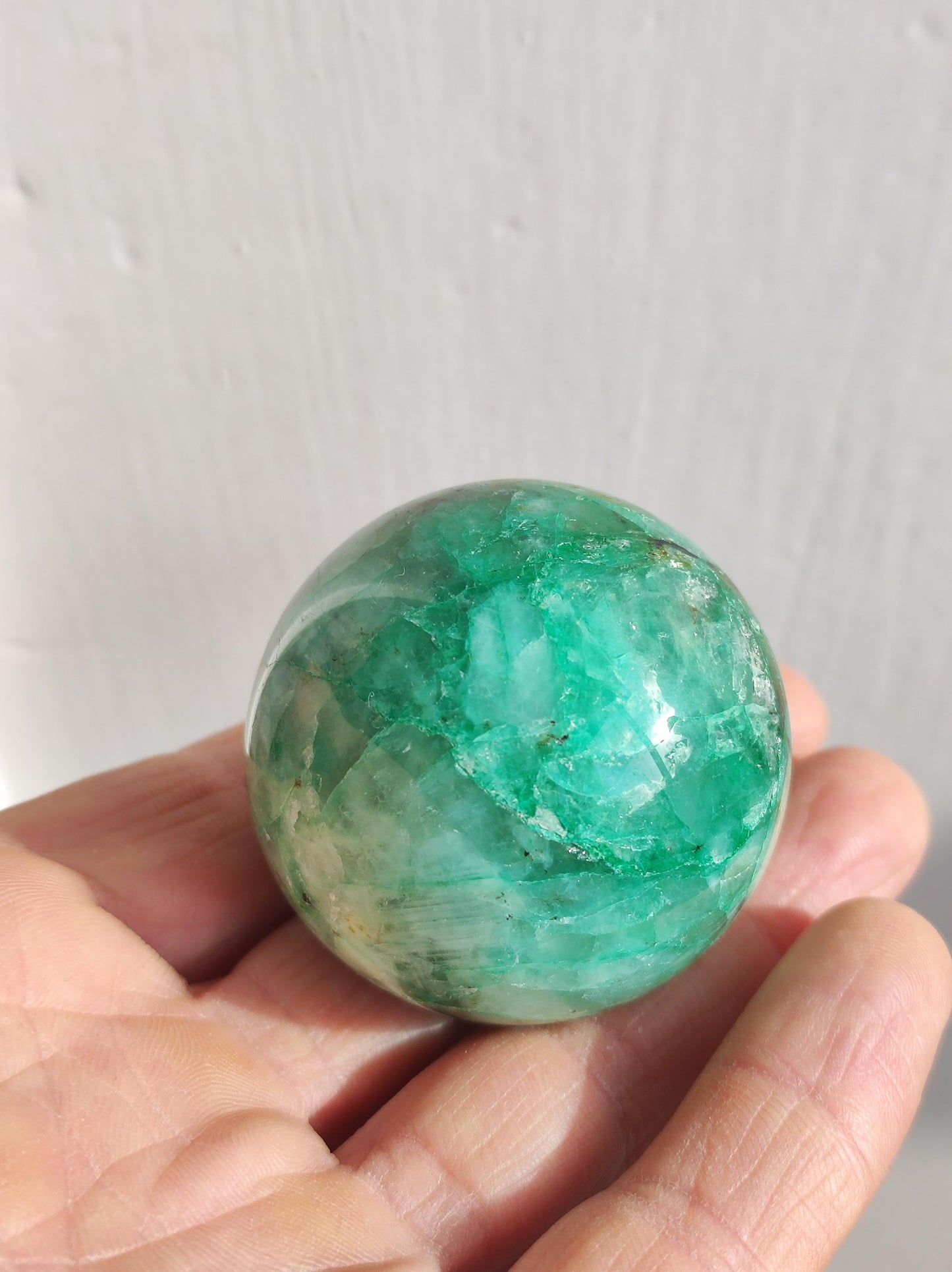Chrysocoll Quantum Quattro AAA Sphere ~ Magic Gemstone Ball Massage &amp; Decoration Crystal Meditation Healing Stone Rarity Collector Chrysocolla