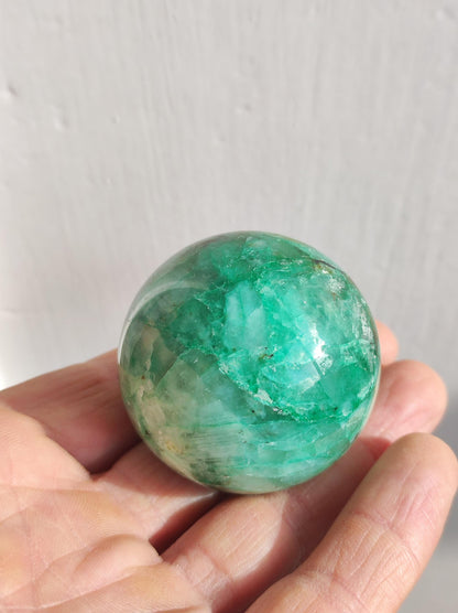 Chrysocoll Quantum Quattro AAA Sphere ~ Magic Gemstone Ball Massage &amp; Decoration Crystal Meditation Healing Stone Rarity Collector Chrysocolla