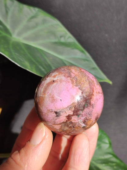 Sphère de calcite cobalt *Rareté* Pierre précieuse en cristal rose Décoration pour la maison Cadeau de collectionneur Homme Femme Ami Minéral Rare Pierre de guérison