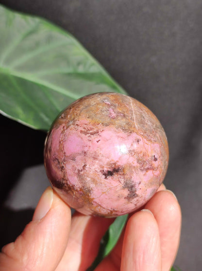 Sphère de calcite cobalt *Rareté* Pierre précieuse en cristal rose Décoration pour la maison Cadeau de collectionneur Homme Femme Ami Minéral Rare Pierre de guérison