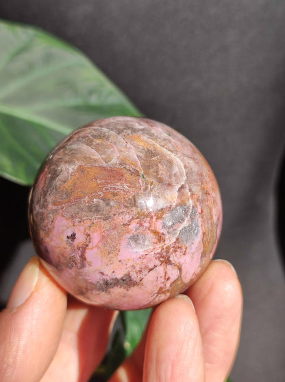 Sphère de calcite cobalt *Rareté* Pierre précieuse en cristal rose Décoration pour la maison Cadeau de collectionneur Homme Femme Ami Minéral Rare Pierre de guérison