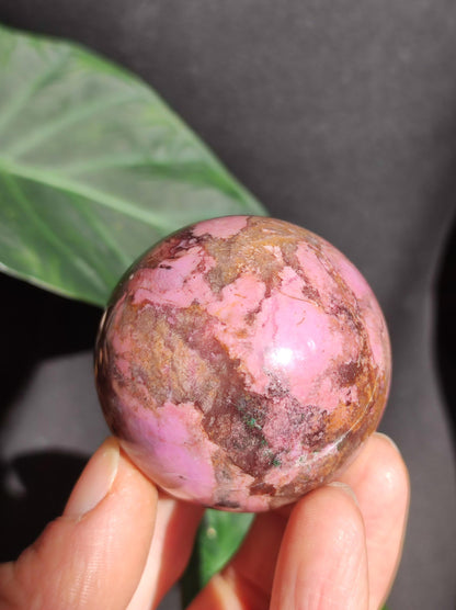 Sphère de calcite cobalt *Rareté* Pierre précieuse en cristal rose Décoration pour la maison Cadeau de collectionneur Homme Femme Ami Minéral Rare Pierre de guérison