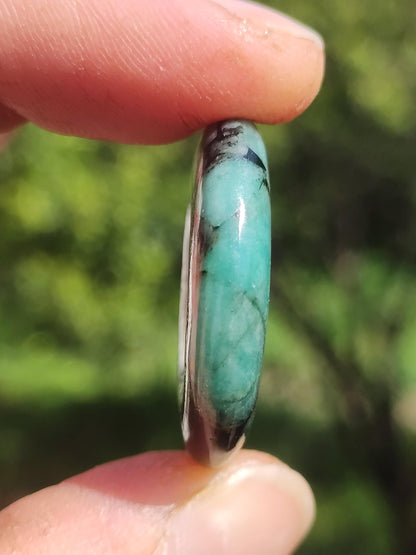 Emerald / Emerald Gemstone Necklace Green Natural Rarity Healing Stone Energy Crystal Pendant Man Woman Child Gift He Her Valentine's Day