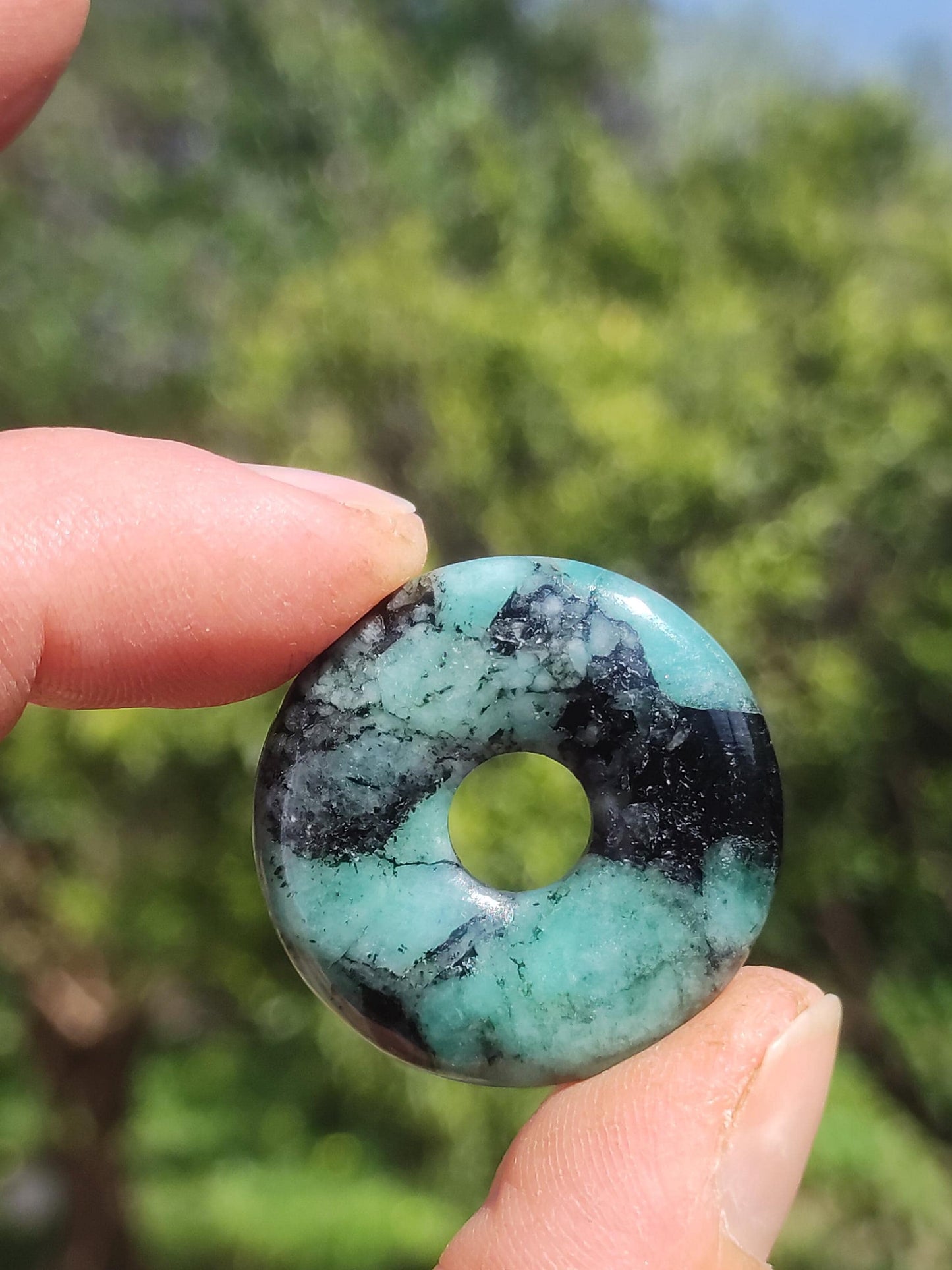 Emerald / Emerald Gemstone Necklace Green Natural Rarity Healing Stone Energy Crystal Pendant Man Woman Child Gift He Her Valentine's Day
