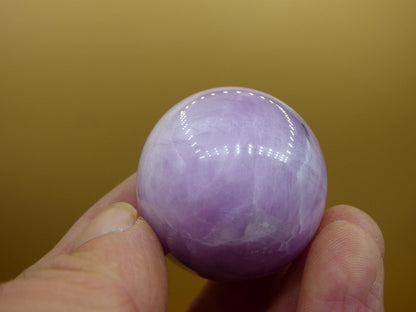 Kunzite A ~ Gemstone Sphere Decoration Sphere Home Living Crystal Hippie Healing Stone Rare Woman Man Gift He She