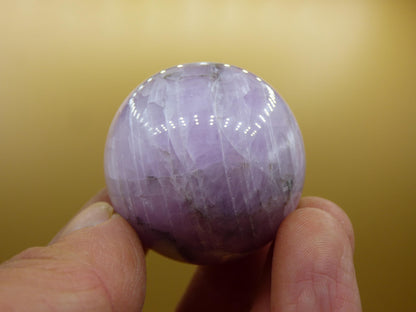 Kunzite A ~ Gemstone Sphere Decoration Sphere Home Living Crystal Hippie Healing Stone Rare Woman Man Gift He She