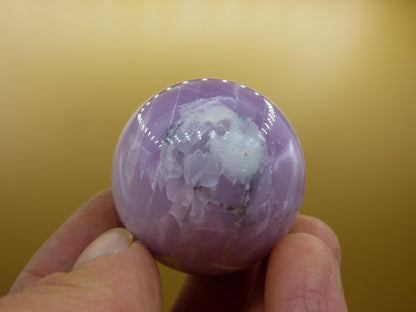 Kunzite A ~ Gemstone Sphere Decoration Sphere Home Living Crystal Hippie Healing Stone Rare Woman Man Gift He She