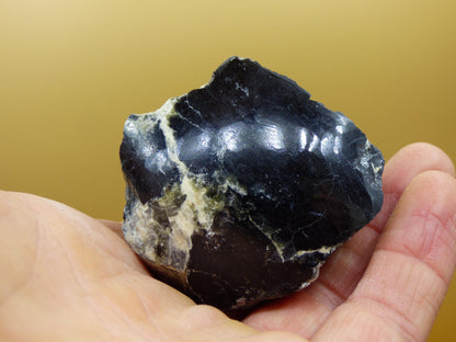 Tourmaline noire XL (Schörl) - coupe brute - niveau décoratif grande énergie de guérison radioprotection pierre de guérison cadeau maison appartement