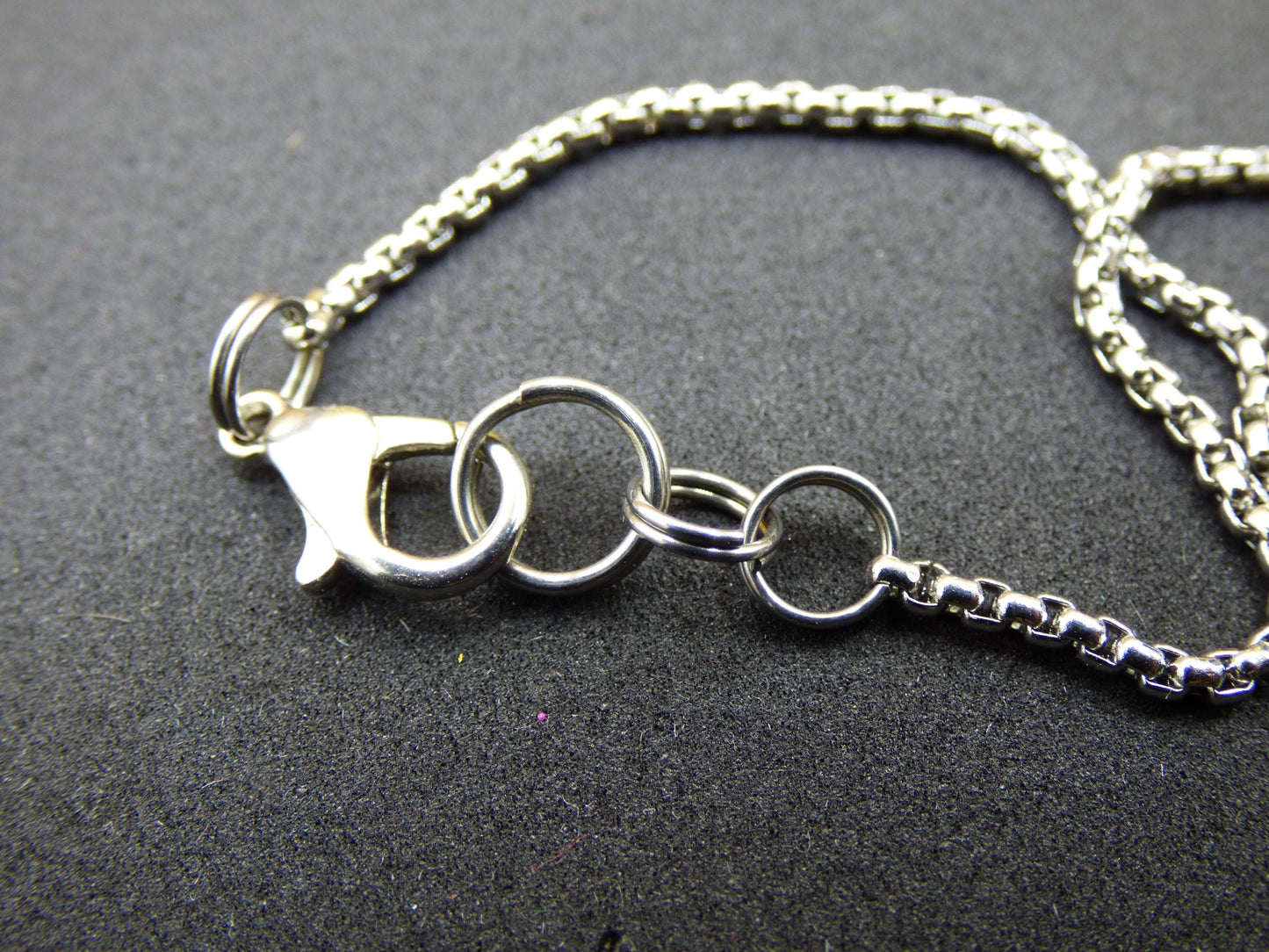 Bracelet Tibet Boxchain Hommes ~ Bijoux pour hommes ~ Acier inoxydable 304 ~ Longueur sélectionnable - Homme OM Tribal Goa Psy