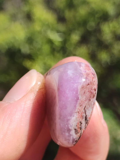 Sugilite - Pierre de guérison décorative de collection violette flatteur de main rareté méditation énergie pierre précieuse cristal investissement naturel unique