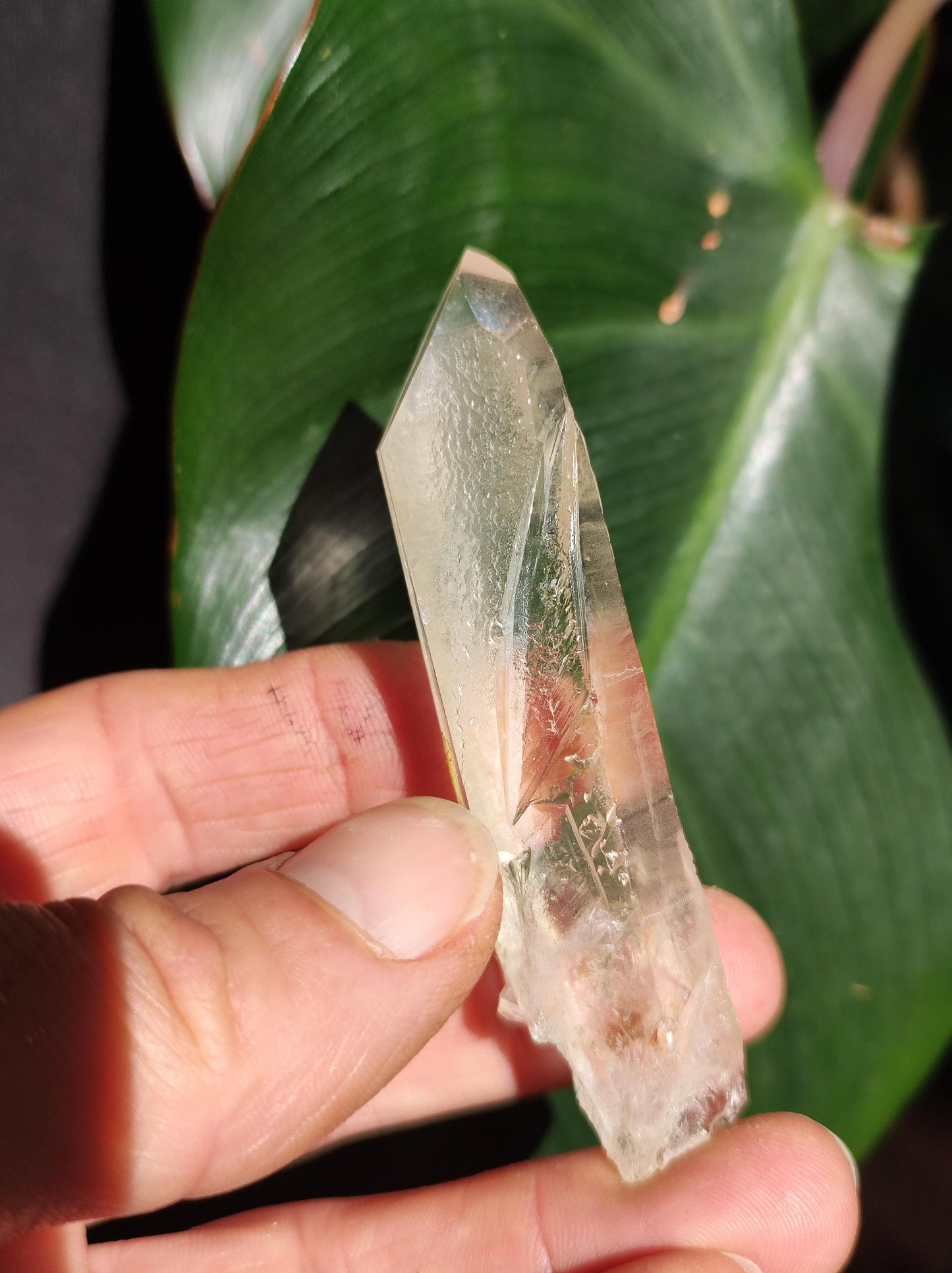 Pointe de Quartz Citron XL Objet de collection Rareté Pierre précieuse Décoration Cristal Pierre de guérison Minéral Collection Énergie Nature Méditation HIPPIE jaune nature