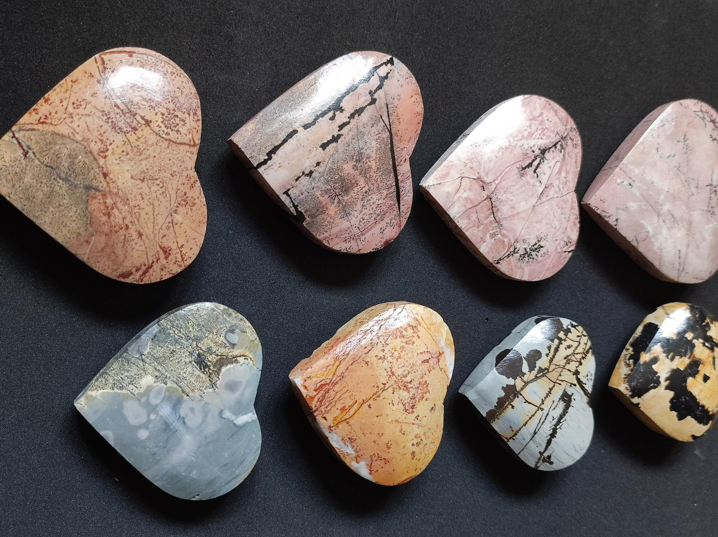 Landscape Jasper ~ Magic Gemstone Heart Collector Decor Crystal Home Living Energy Chakra Healing Stone Gift Girlfriend Him Her Wife Husband