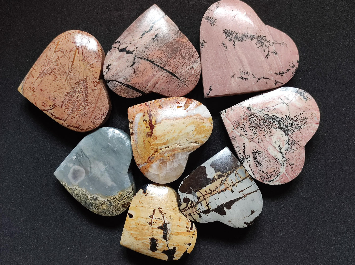 Landscape Jasper ~ Magic Gemstone Heart Collector Decor Crystal Home Living Energy Chakra Healing Stone Gift Girlfriend Him Her Wife Husband