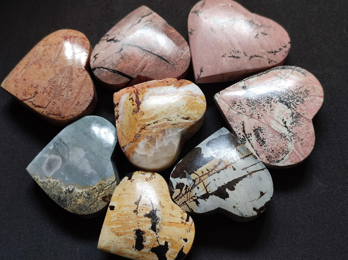 Landscape Jasper ~ Magic Gemstone Heart Collector Decor Crystal Home Living Energy Chakra Healing Stone Gift Girlfriend Him Her Wife Husband