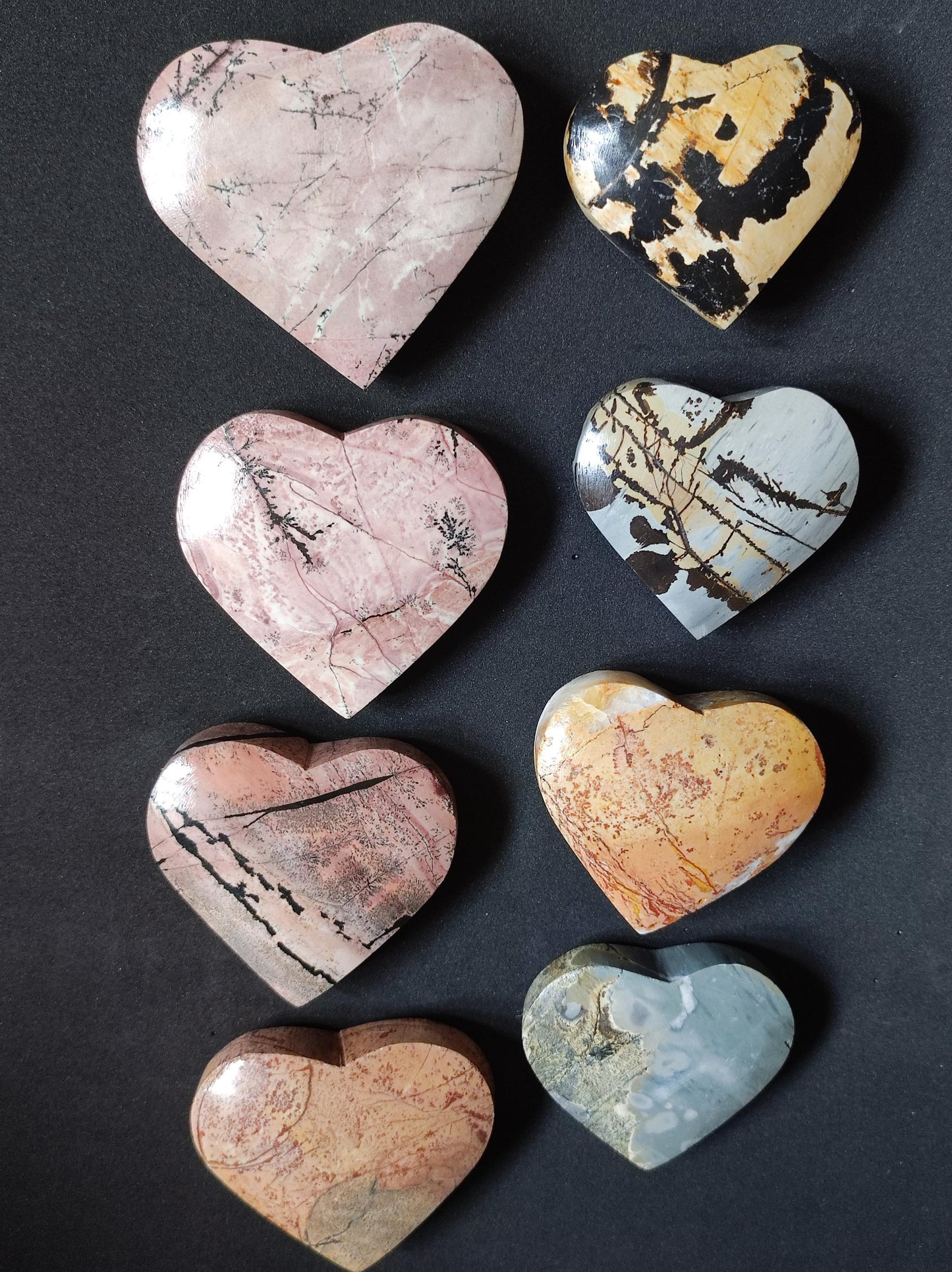 Landscape Jasper ~ Magic Gemstone Heart Collector Decor Crystal Home Living Energy Chakra Healing Stone Gift Girlfriend Him Her Wife Husband