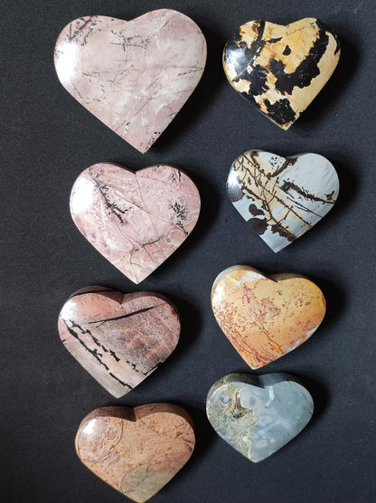 Landscape Jasper ~ Magic Gemstone Heart Collector Decor Crystal Home Living Energy Chakra Healing Stone Gift Girlfriend Him Her Wife Husband