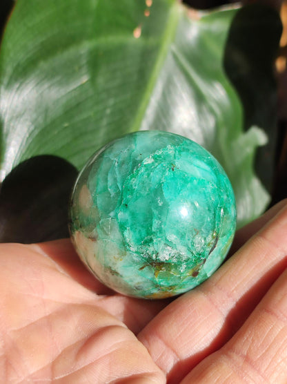 Chrysocoll Quantum Quattro AAA Sphere ~ Magic Gemstone Ball Massage &amp; Decoration Crystal Meditation Healing Stone Rarity Collector Chrysocolla