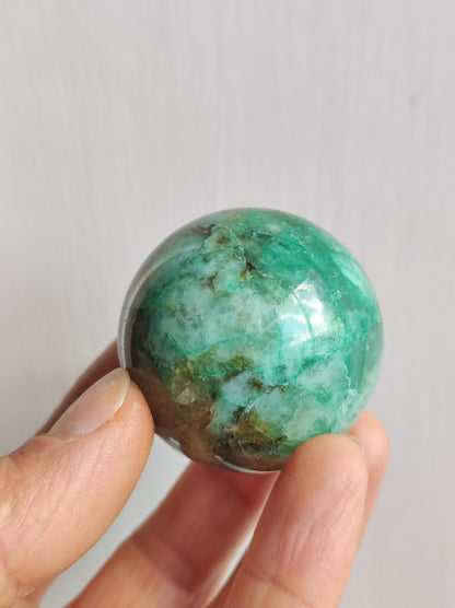 Chrysocoll Quantum Quattro AAA Sphere ~ Magic Gemstone Ball Massage &amp; Decoration Crystal Meditation Healing Stone Rarity Collector Chrysocolla