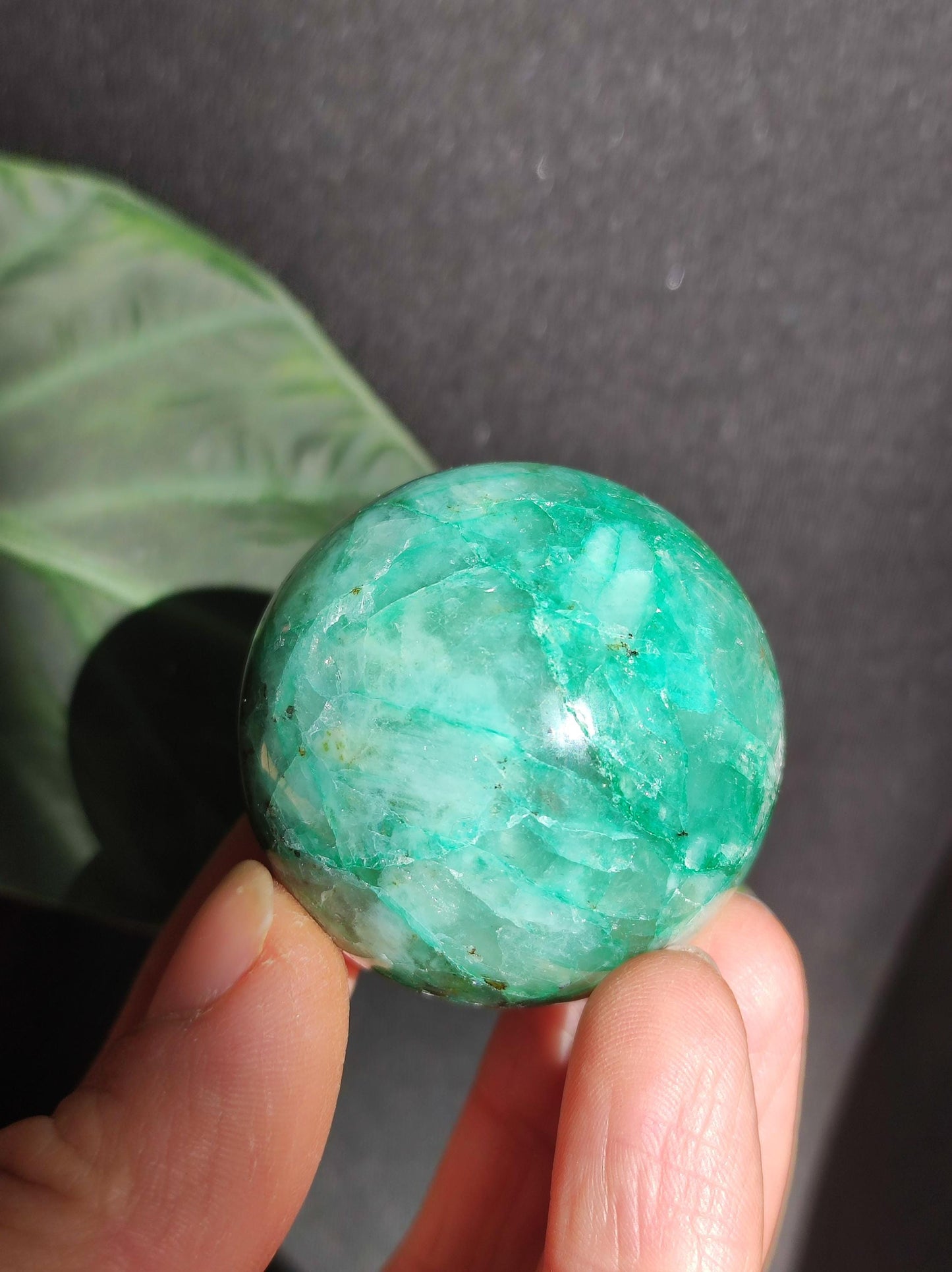 Chrysocoll Quantum Quattro AAA Sphere ~ Magic Gemstone Ball Massage &amp; Decoration Crystal Meditation Healing Stone Rarity Collector Chrysocolla