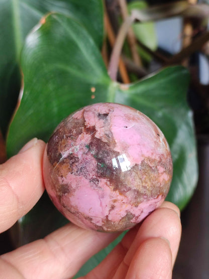 Sphère de calcite cobalt *Rareté* Pierre précieuse en cristal rose Décoration pour la maison Cadeau de collectionneur Homme Femme Ami Minéral Rare Pierre de guérison