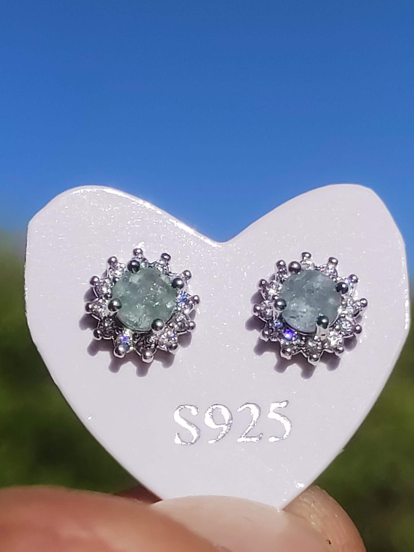 Puces d'oreilles en tourmaline bleue et verte en argent sterling 925, rareté AAA, bijoux pour femmes, boucles d'oreilles avec pierres précieuses, pierre de guérison, cadeau, bijoux précieux, rares