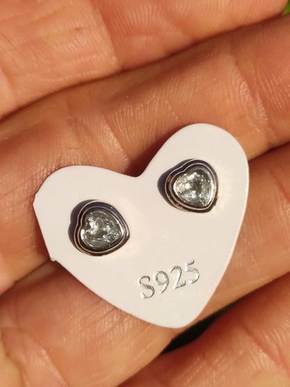 Puces d'oreilles cœur aigue-marine bleue, argent sterling 925, rareté AAA, bijoux pour femme, boucles d'oreilles en pierre précieuse, pierre de guérison, cadeau, bijoux nobles, rares, uniques