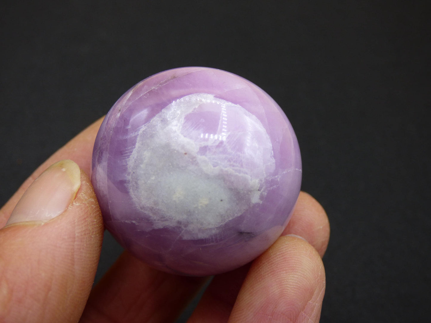 Kunzite A ~ Gemstone Sphere Decoration Sphere Home Living Crystal Hippie Healing Stone Rare Woman Man Gift He She