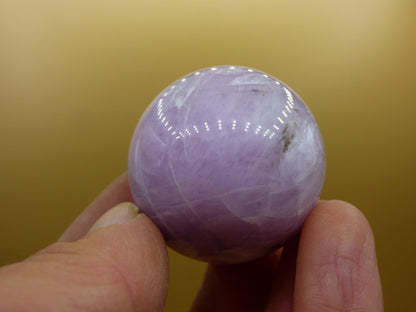 Kunzite A ~ Gemstone Sphere Decoration Sphere Home Living Crystal Hippie Healing Stone Rare Woman Man Gift He She