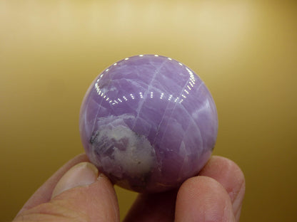 Kunzite A ~ Gemstone Sphere Decoration Sphere Home Living Crystal Hippie Healing Stone Rare Woman Man Gift He She