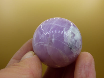 Kunzite A ~ Gemstone Sphere Decoration Sphere Home Living Crystal Hippie Healing Stone Rare Woman Man Gift He She