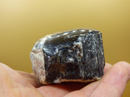 Tourmaline noire XL (Schörl) - coupe brute - niveau décoratif grande énergie de guérison radioprotection pierre de guérison cadeau maison appartement