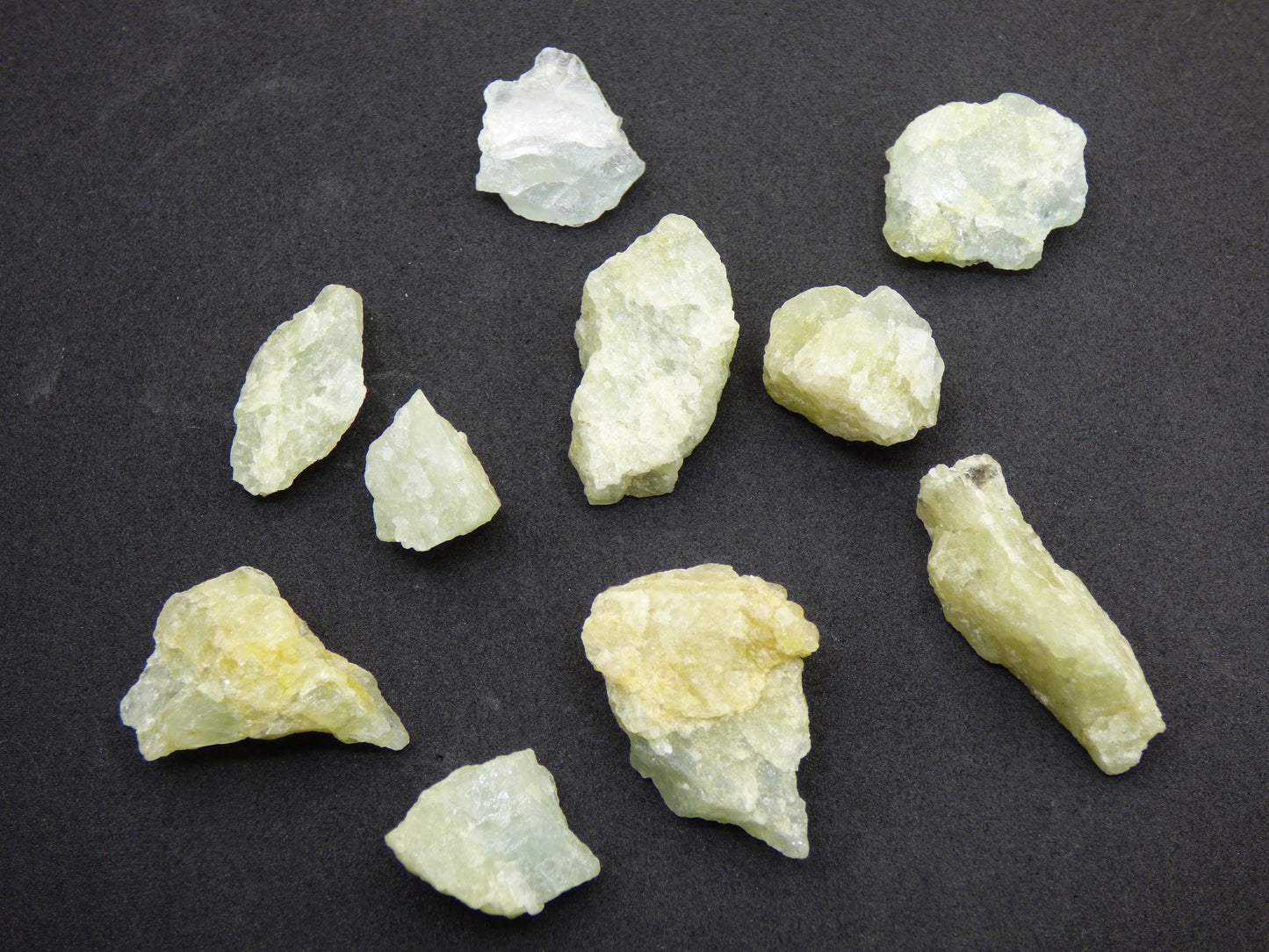 40g SET Héliodore Béryl A - LOT Collectionneur Spécimen Rare ~ Décoration Magique Pierre Précieuse Cristal Guérison Minéral Collection Énergie Nature
