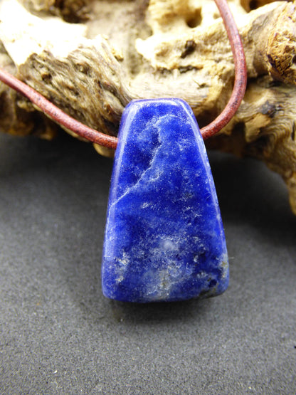 Sodalite ~ collier de pierres précieuses ~ rare ~ HIPPIE ~ GOA ~ Boho ~ Ethno ~ Nature ~ Pierre de guérison