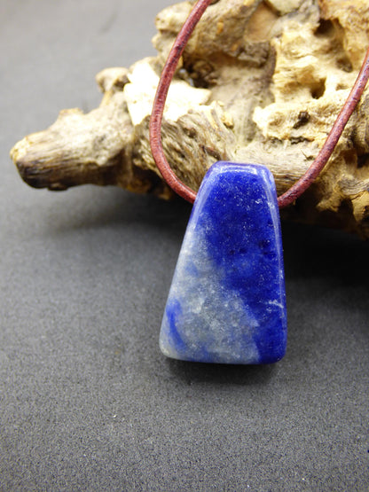 Sodalite ~ collier de pierres précieuses ~ rare ~ HIPPIE ~ GOA ~ Boho ~ Ethno ~ Nature ~ Pierre de guérison