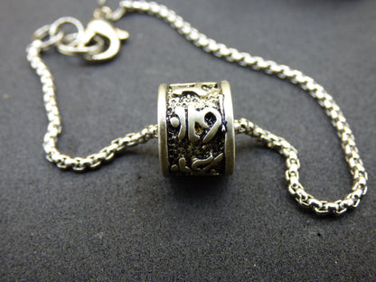 Bracelet Tibet Boxchain Hommes ~ Bijoux pour hommes ~ Acier inoxydable 304 ~ Longueur sélectionnable - Homme OM Tribal Goa Psy